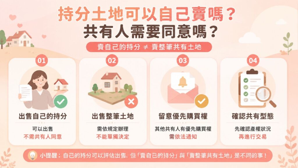 持分土地買賣